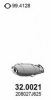 NISSA 208027J625 Catalytic Converter